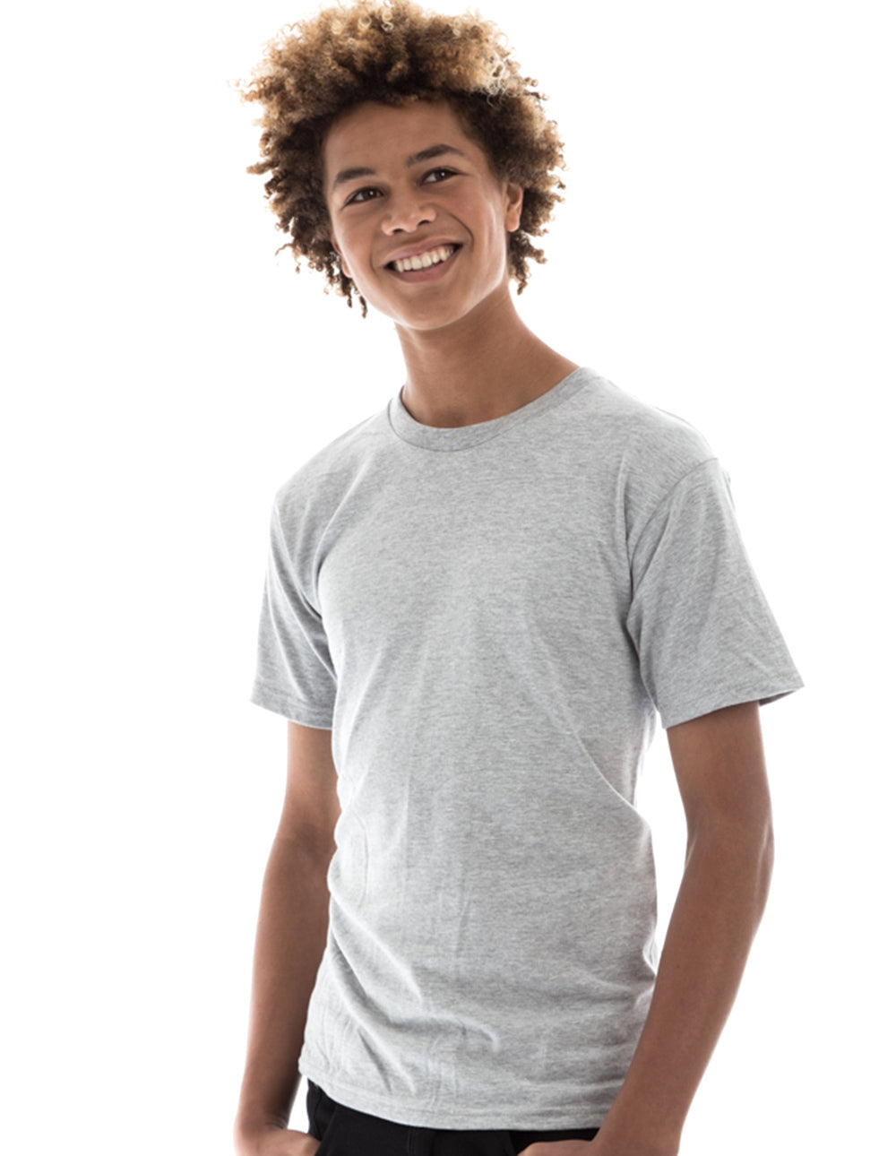 Retro Ring-Spun Crew Neck T-Shirt 2100