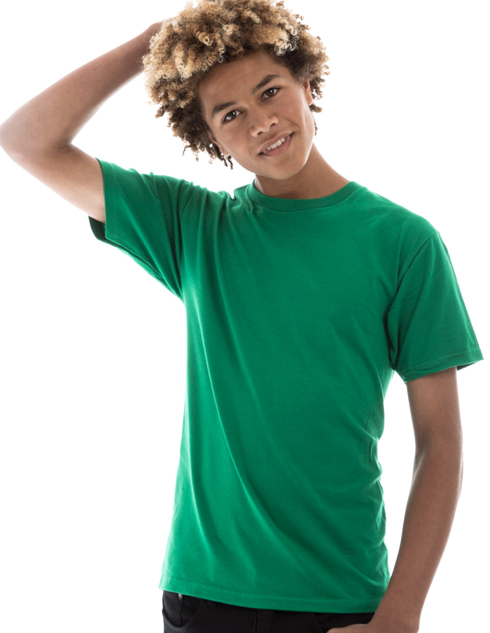 Retro Ring-Spun Crew Neck T-Shirt 2100