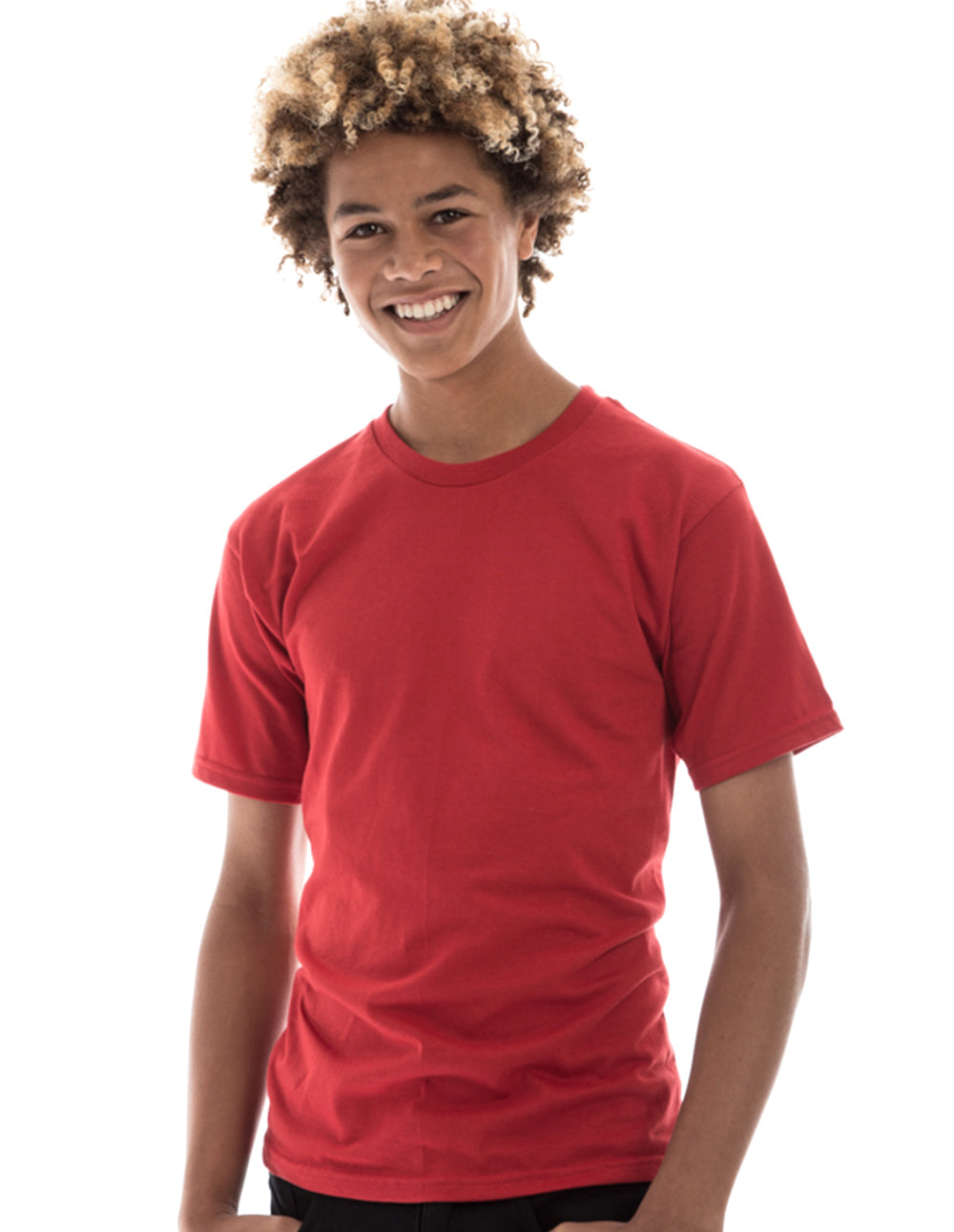 Retro Ring-Spun Crew Neck T-Shirt 2100
