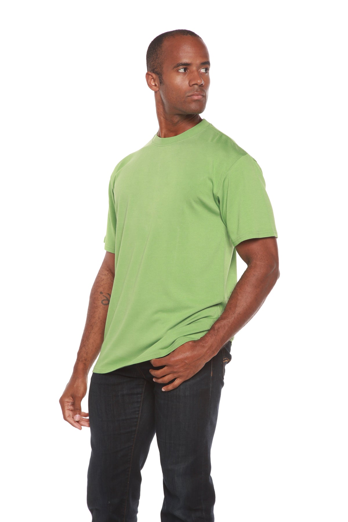 Clearance Men's Bamboo Short Sleeve T-Shirt - Classic Cut